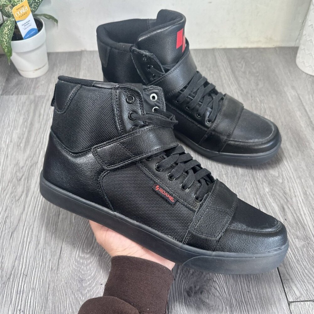 ROAME ZERO SHOES WITH WIRELESS MOTORCYCLE LIGHTING Men Size 14 READ